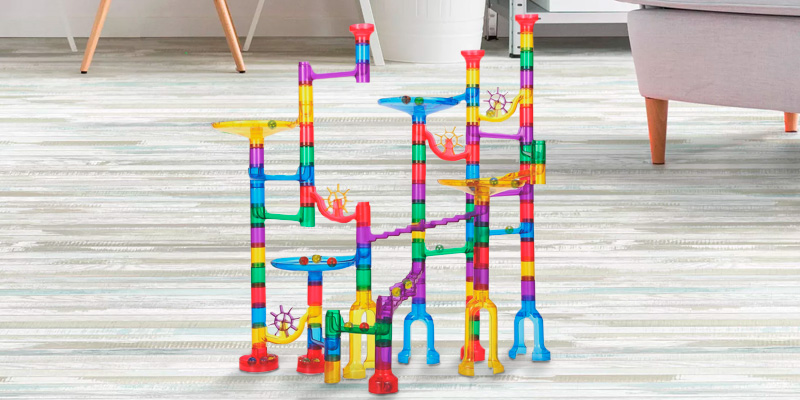 Review of Ucradle Marble Run Toys 152 Pcs Marble Runs