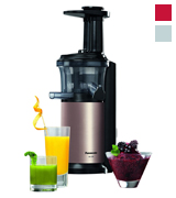 Panasonic MJ-L500NXC Slow Juicer with Frozen Attachment, 150 W, Gold