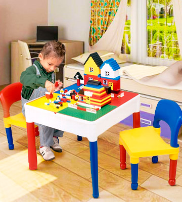 Liberty House LH698 5 in 1 Activity Table & Chairs with Storage - Bestadvisor