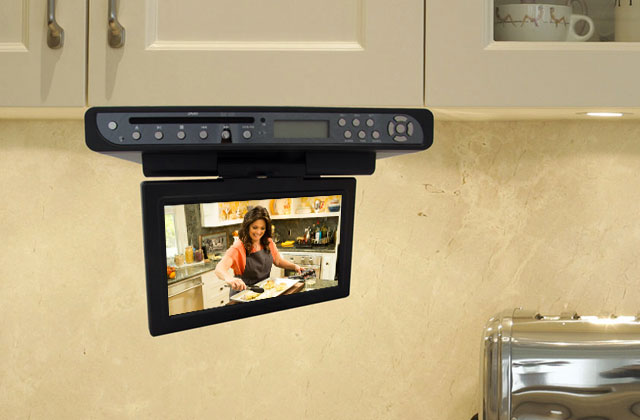 Best Kitchen & Bathroom TVs to Keep You Entertained  