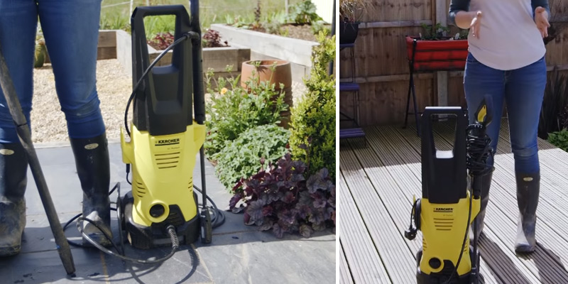 Kärcher K3 (‎1.601-885.0) Home Pressure Washer in the use
