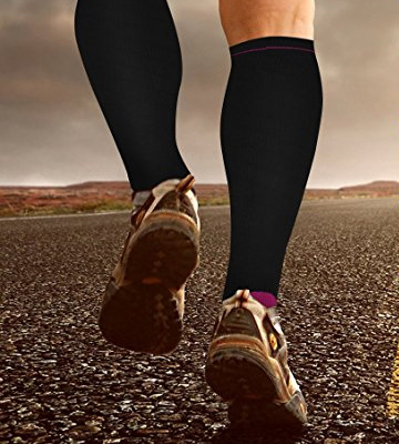 Bionix Professional Support Compression Socks For Men and Women 20-30mmhg Best Graduated Athletic Fit for Running, Shin Splints, Varicose veins, Maternity Pregnancy, Flight Travel, Nurses Work - Bestadvisor