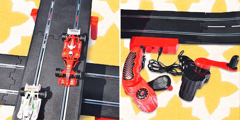 Review of deAO Slot Cars racing Track