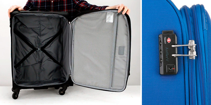 Antler Suitcase Marcus Siro Suitcase Soft Shell in the use