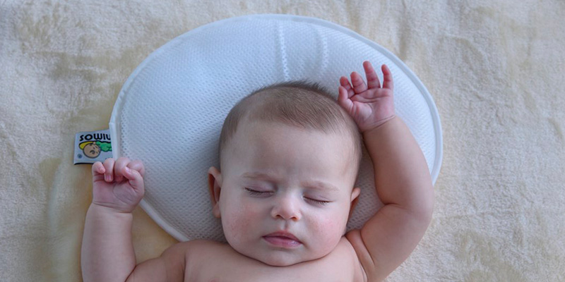 Review of MIMOS S-SIZE Baby Pillow For Flat Head