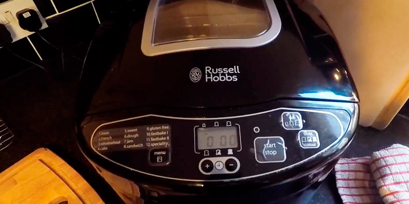 Russell Hobbs 23620 Compact Fast Breadmaker in the use