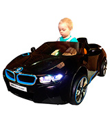 Turborevs JE168 Licensed BMW I8 Concept Black Kids Ride On Car