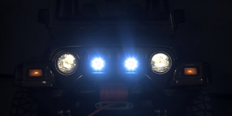 Review of Mictuning MIC-LP-099R 18W Flush Mount Round LED Light Bar