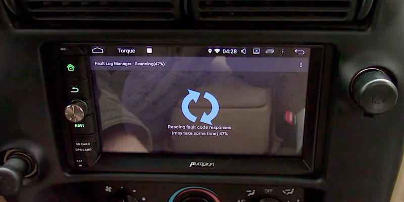 Pumpkin SH20294F-UK Android 9.0 Double Din Car Stereo in the use - Bestadvisor