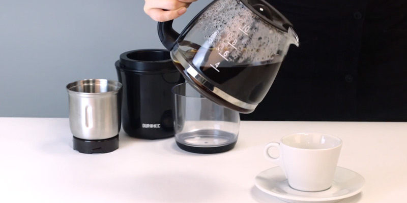 Duronic CG250 Electric Coffee Grinder in the use - Bestadvisor