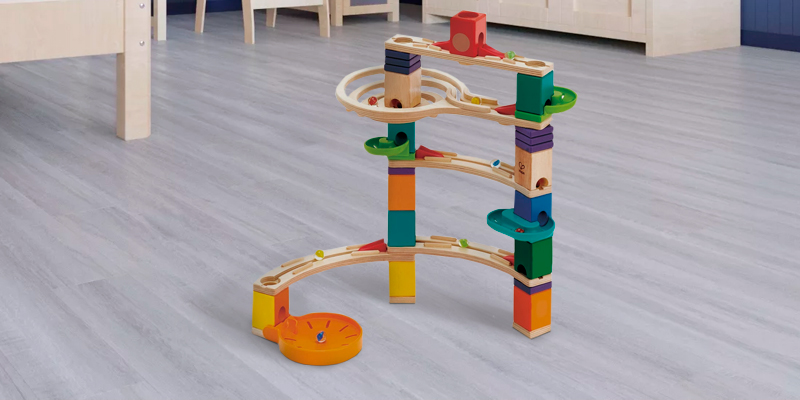 Review of Hape E6020 Wooden Marble Run