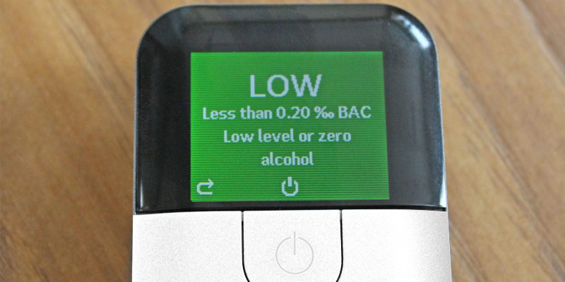 Review of AlcoSense Excel Fuel Cell Breathalyzer Alcohol Tester Breathalyser