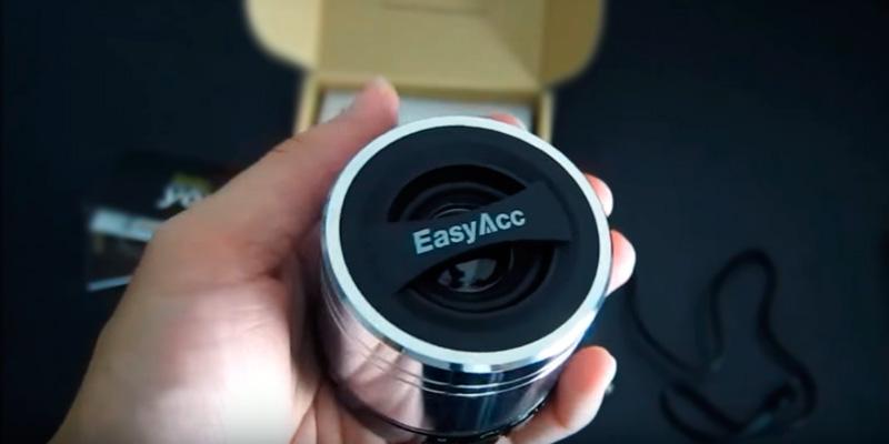 Review of EasyAcc Mini USB Bluetooth Travel Speaker with Microphone for Tablet Laptops Smartphones