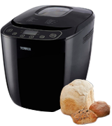 Tower T11003 Digital Bread Maker with 12 Automatic Programs